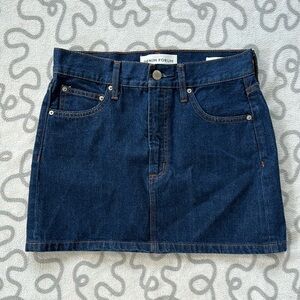 Denim Forum The '90s Ricci Jean Skirt